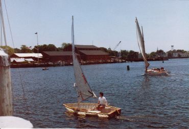 Blivit13 Sailing at Mystic